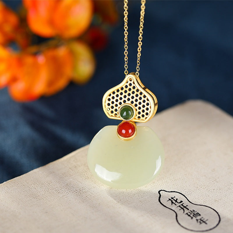Vintage Handmade Gold Necklace