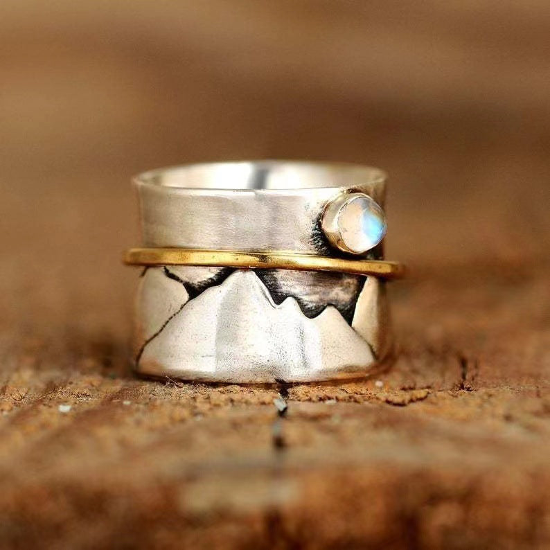 Delicate Artisan Gold Ring