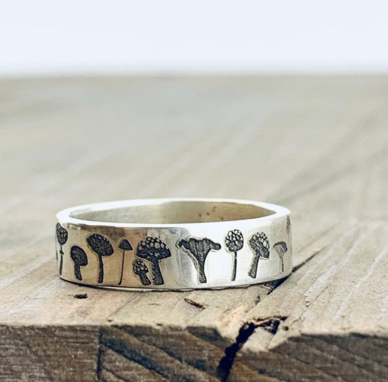 Delicate Artisan Silver Ring