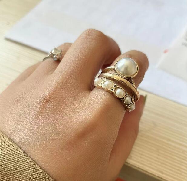Vintage Handmade Pearl Ring