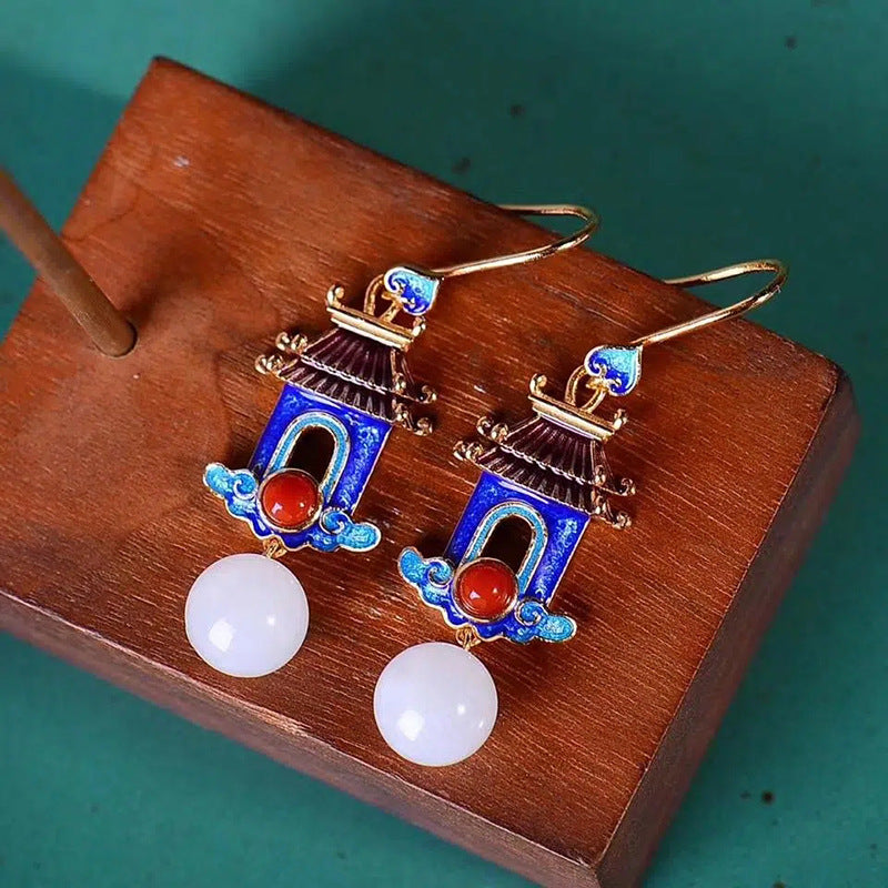 Delicate Artisan Silver Earring