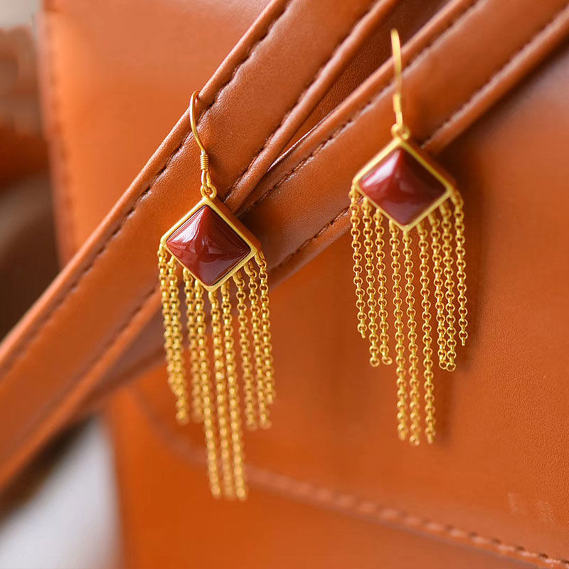 Delicate Artisan Silver Earring