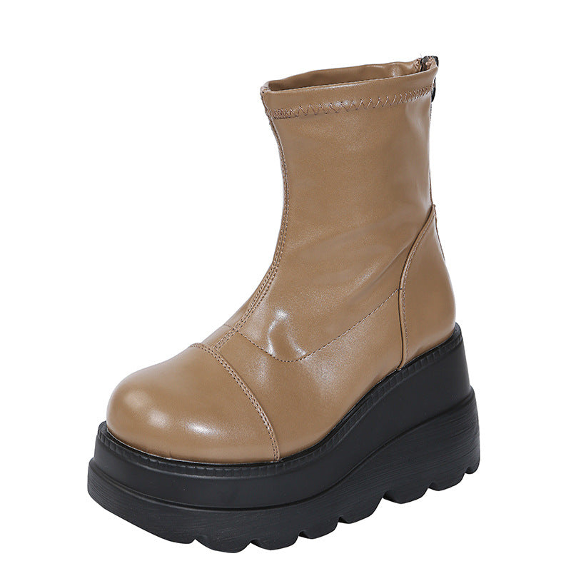 Chic Orthopedic Boots with Unique Design