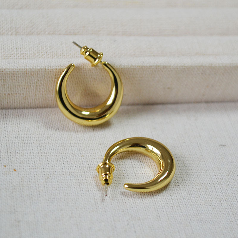 Classic Gold Earring with Timeless Appeal