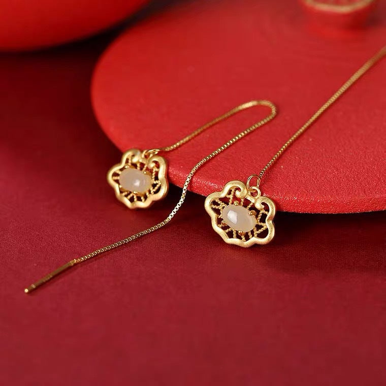 Beautiful Silver Earring with Unique Style