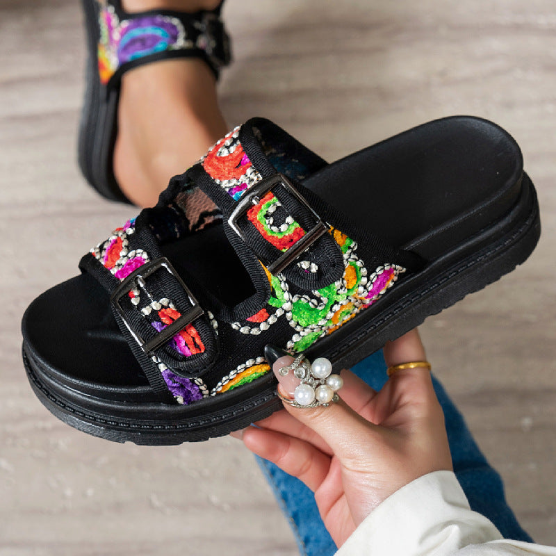 Vintage Inspired Orthopedic Sandals