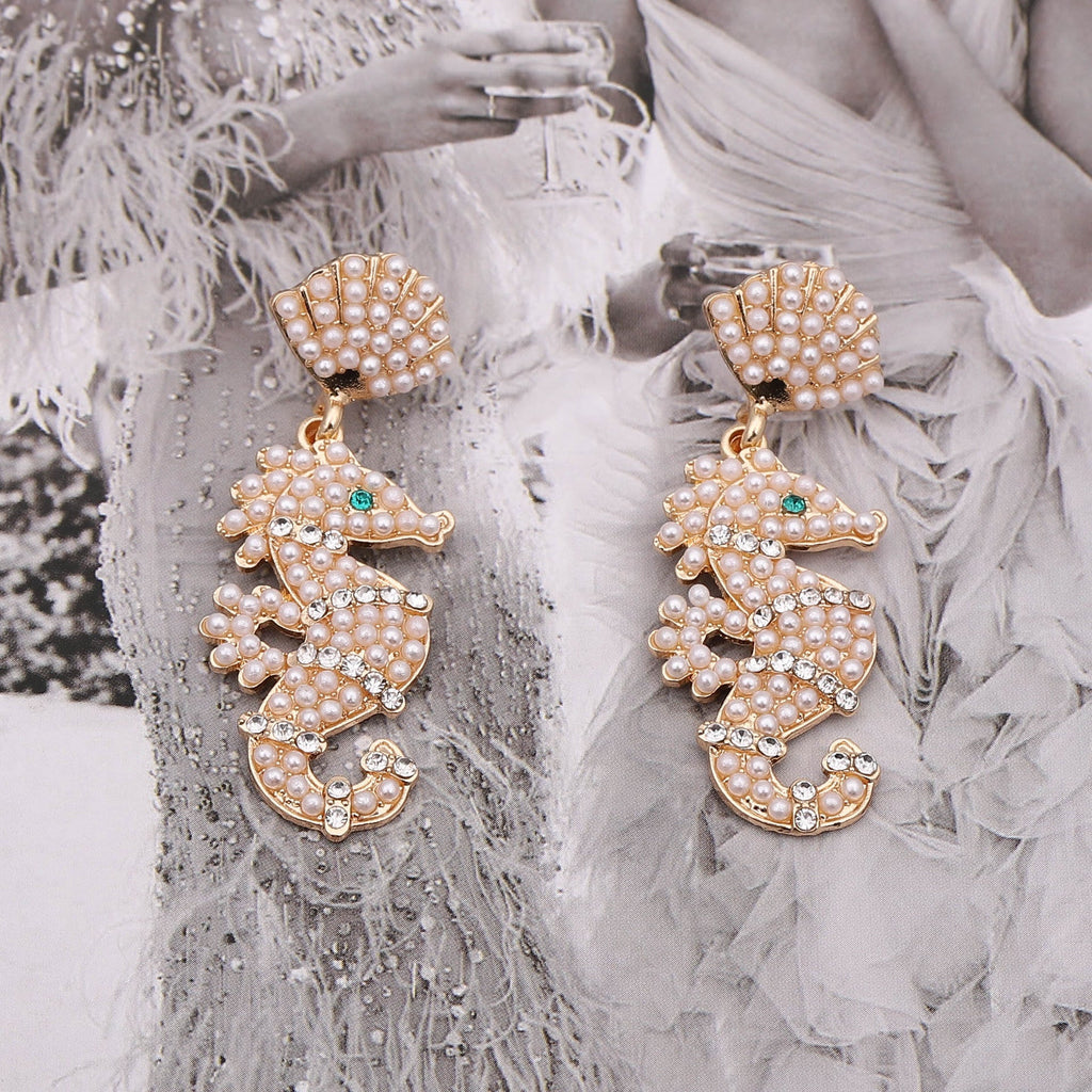 Delicate Artisan Pearl Earring