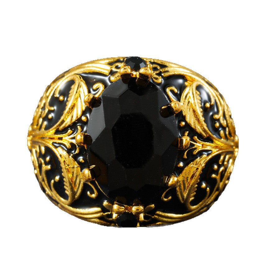 Delicate Artisan Gold Ring