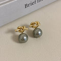 Delicate Artisan Pearl Earring