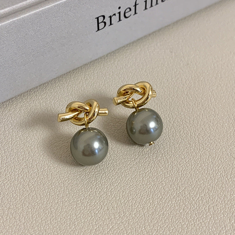 Delicate Artisan Pearl Earring