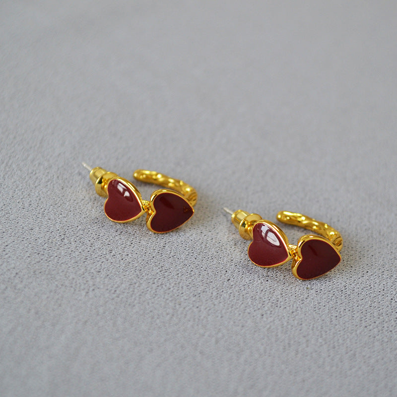 Vintage Handmade Silver Earring