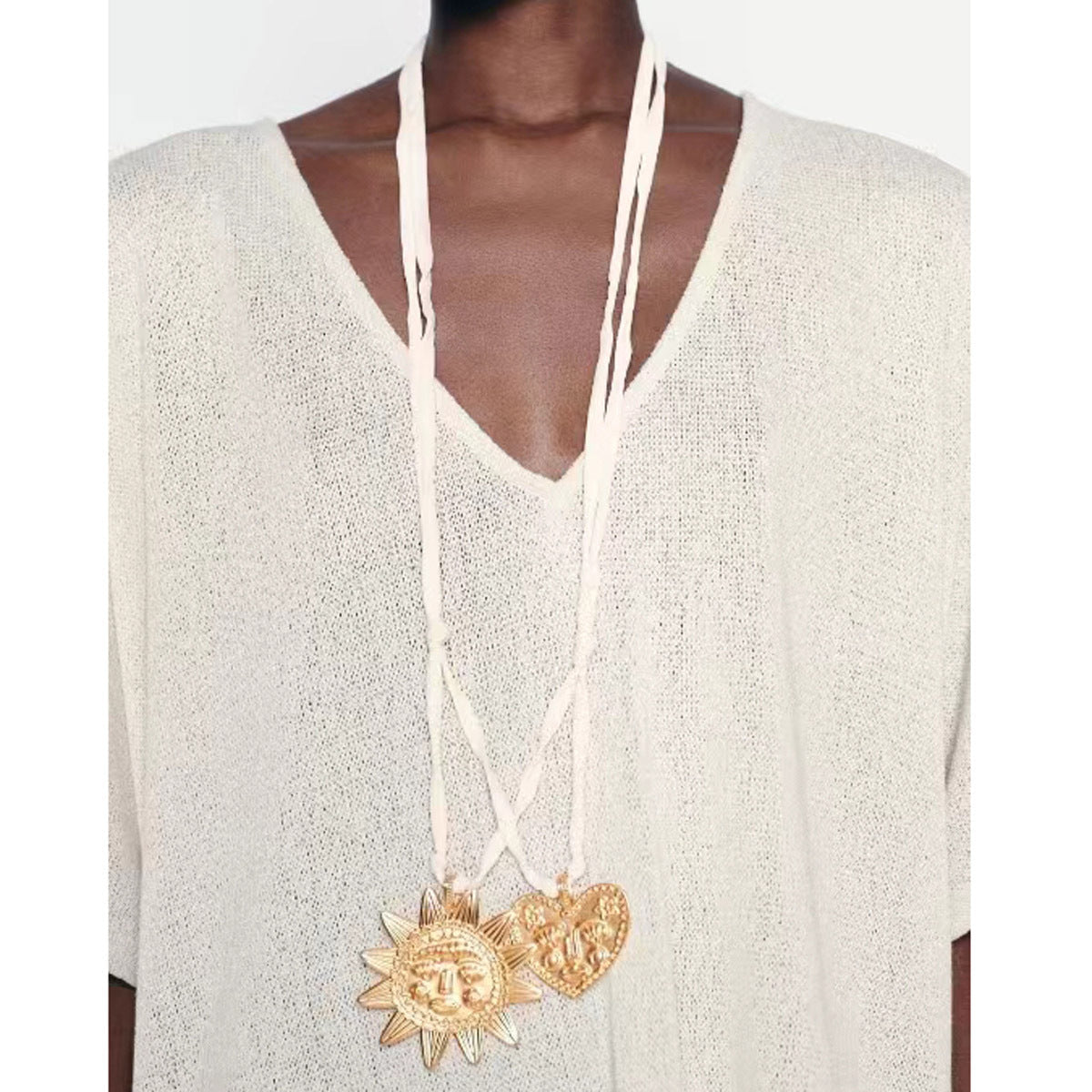 Delicate Artisan Gold Necklace