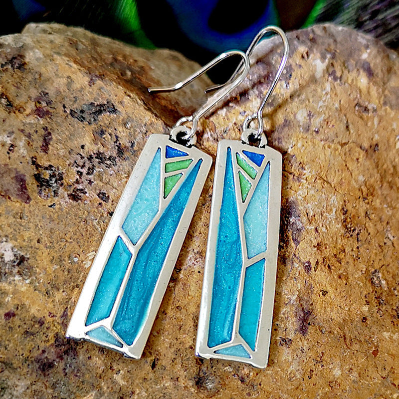 Vintage Handmade Silver Earring