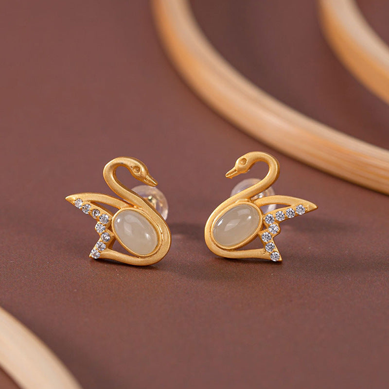 Delicate Artisan Gold Earring