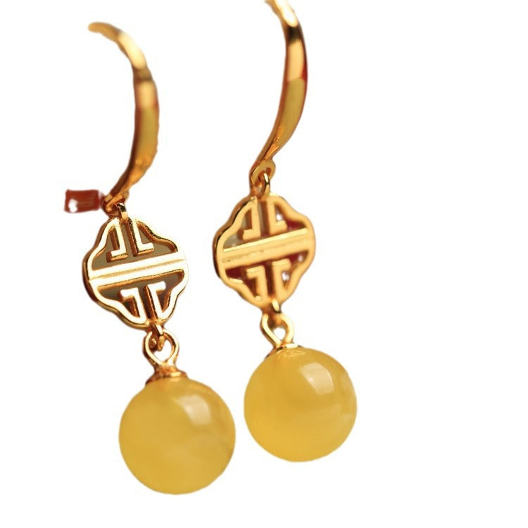 Beautiful Gold Earring with Unique Style
