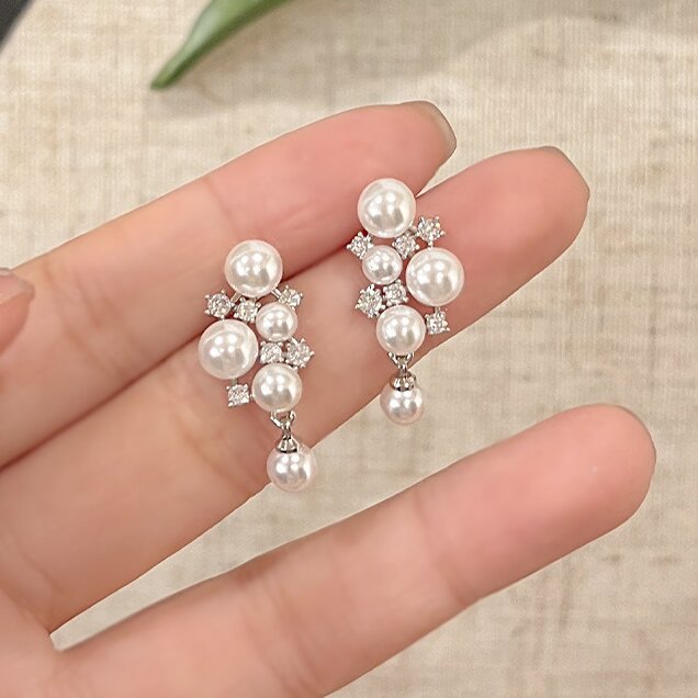 Vintage Handmade Pearl Earring