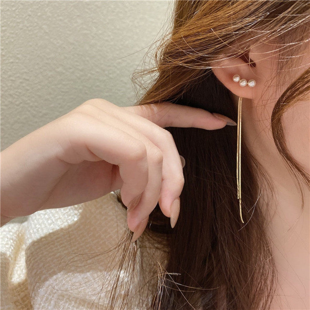 Romantic Pearl Earring for Special Moments