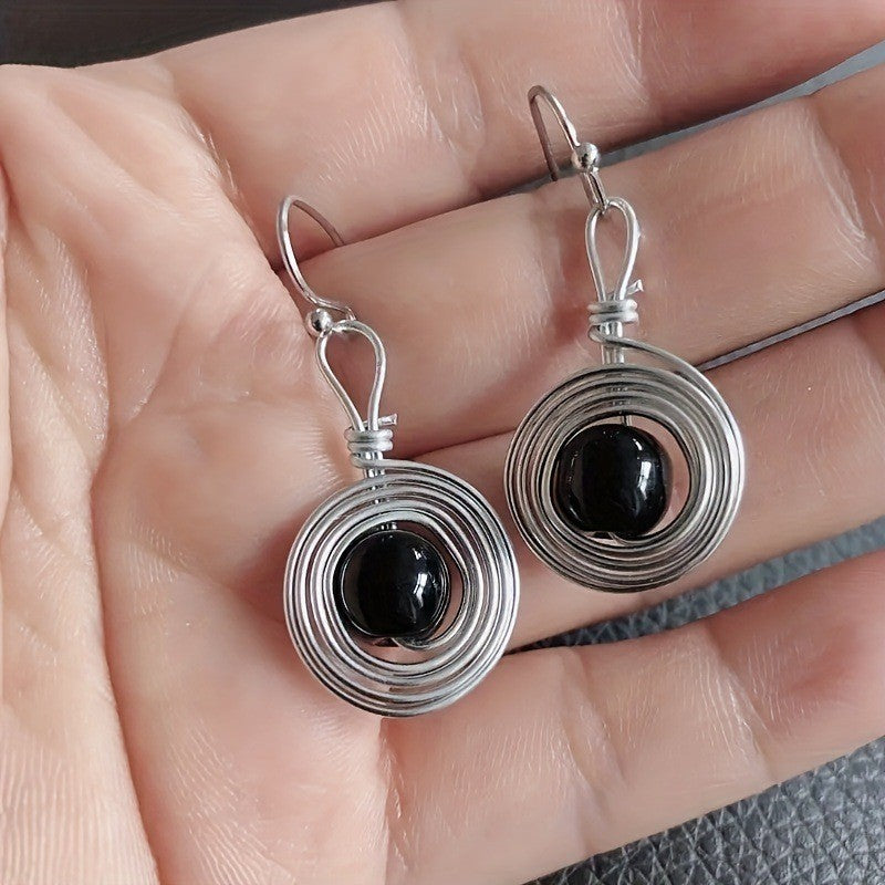 Vintage Handmade Silver Earring