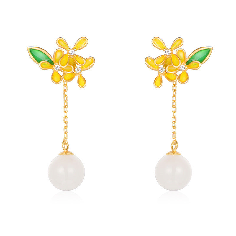 Classic Silver Earring with Timeless Appeal
