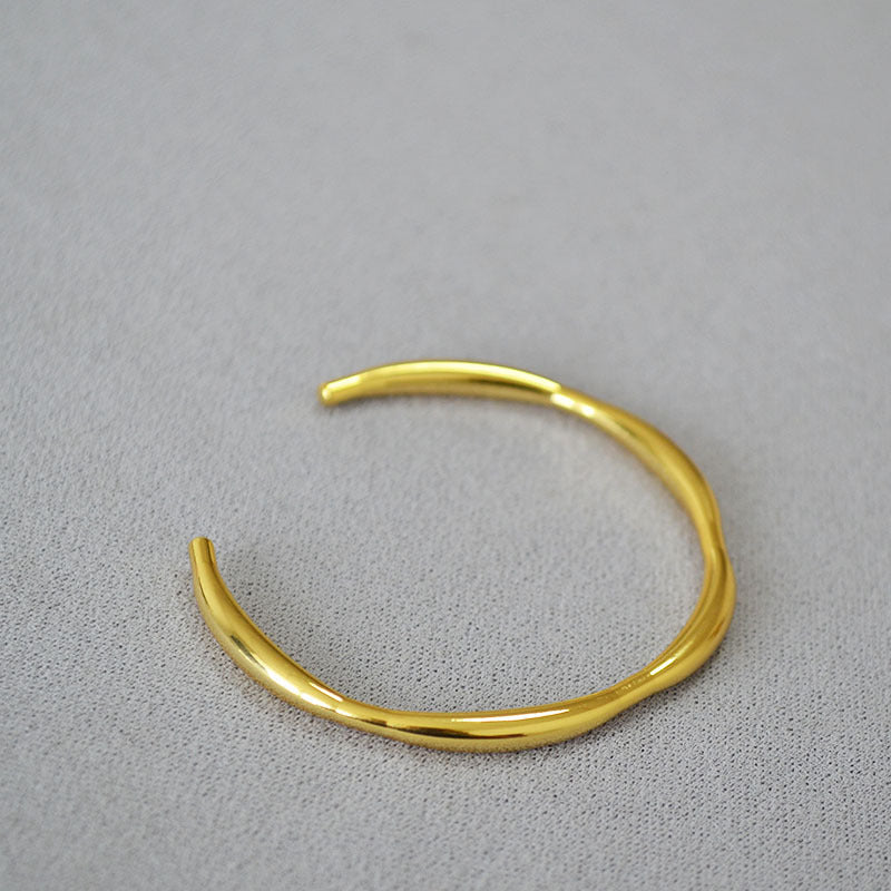 Delicate Artisan Gold Bracelet
