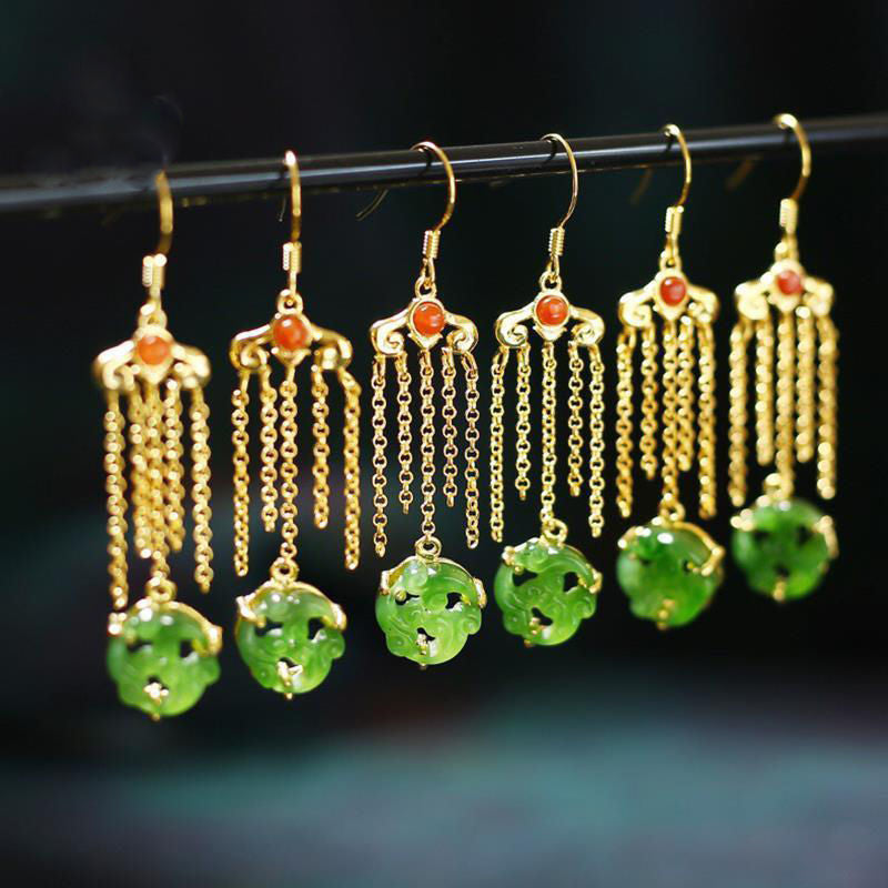 Delicate Artisan Silver Earring