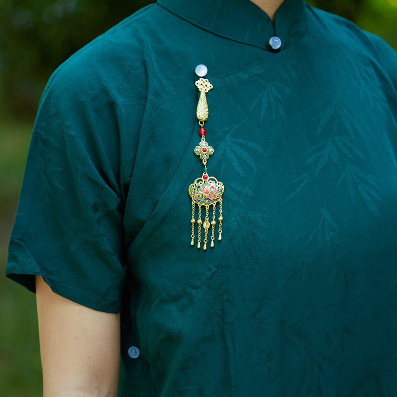 Vintage Handmade Gold Pendant