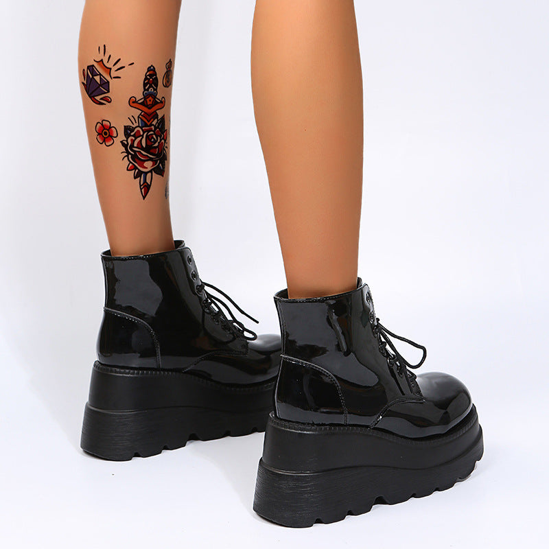 Chic Orthopedic Boots with Unique Design