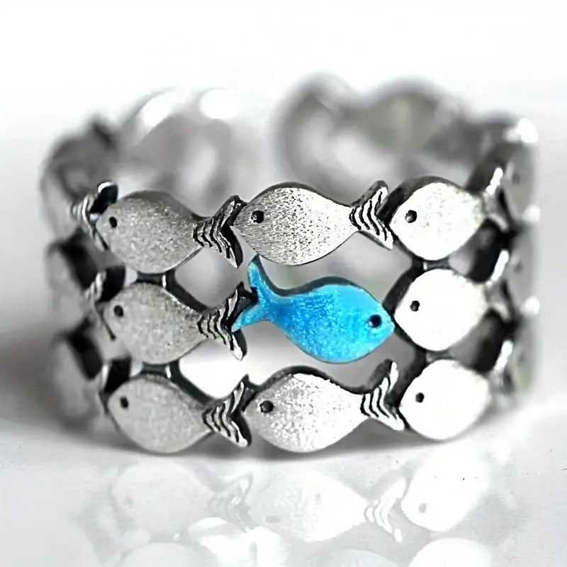 Delicate Artisan Gold Ring
