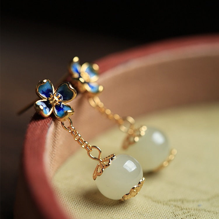 Delicate Artisan Silver Earring