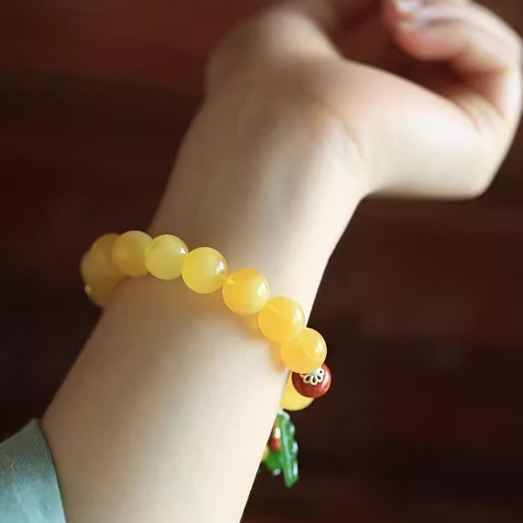 Delicate Artisan Gold Bracelet