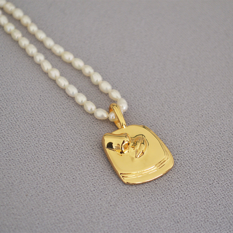 Delicate Artisan Gold Necklace