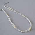 Delicate Artisan Pearl Necklace