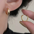 Vintage Handmade Gold Earring