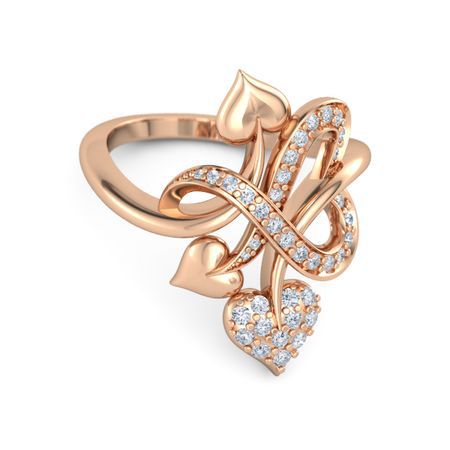 Delicate Artisan Gold Ring