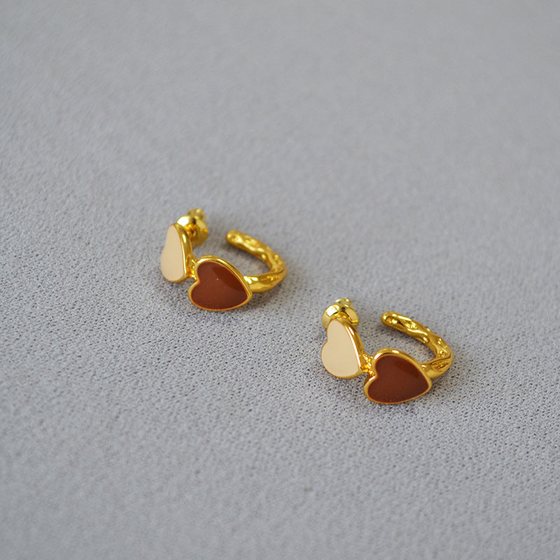 Vintage Handmade Silver Earring
