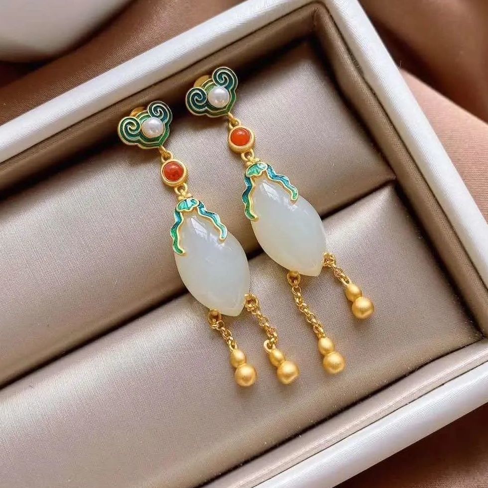 Delicate Artisan Pearl Earring