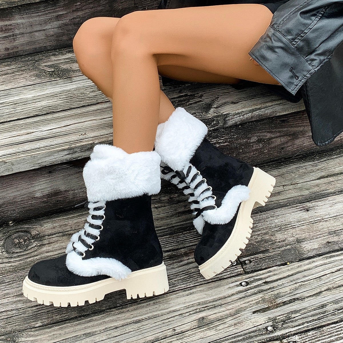 Chic Orthopedic Boots with Unique Design