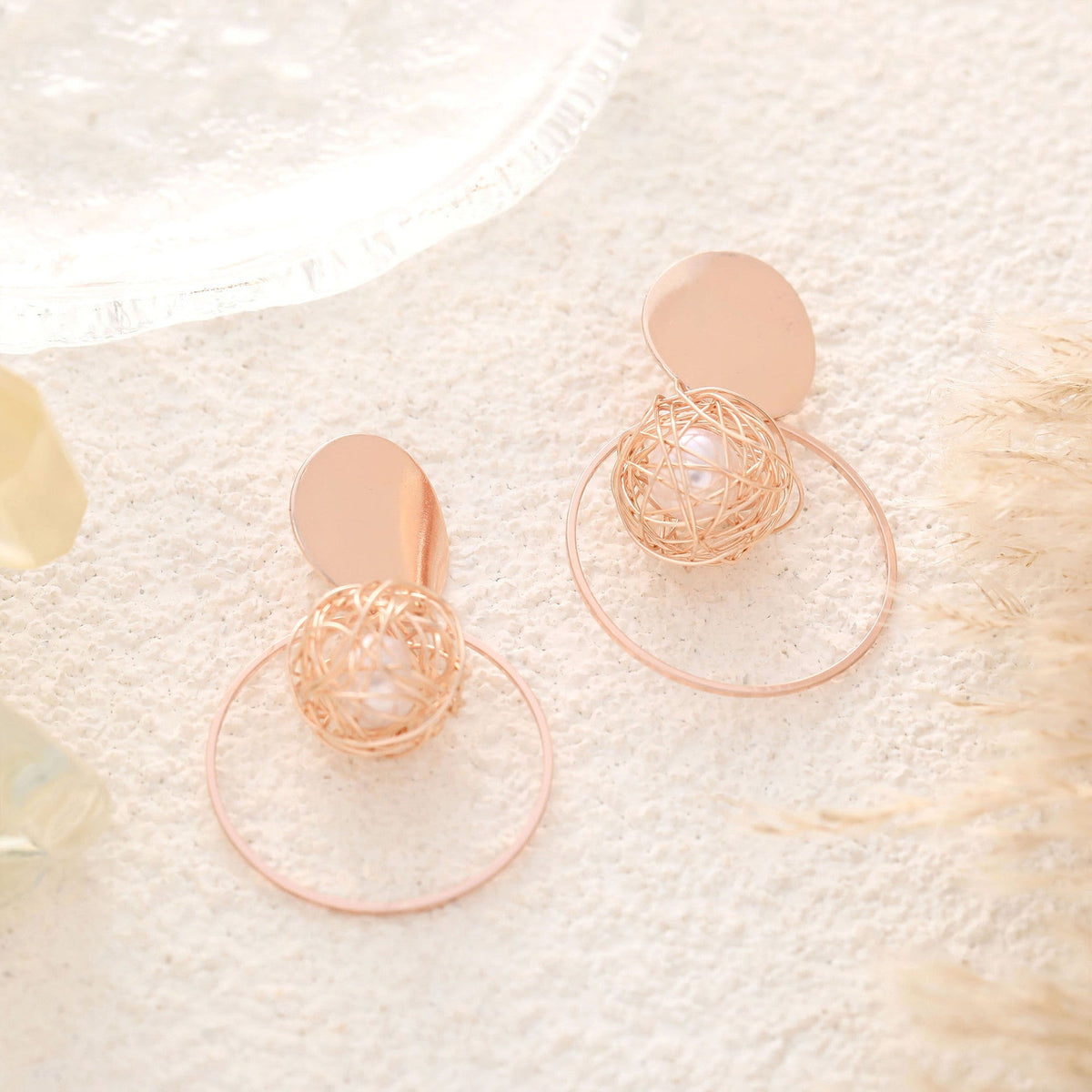 Vintage Handmade Pearl Earring