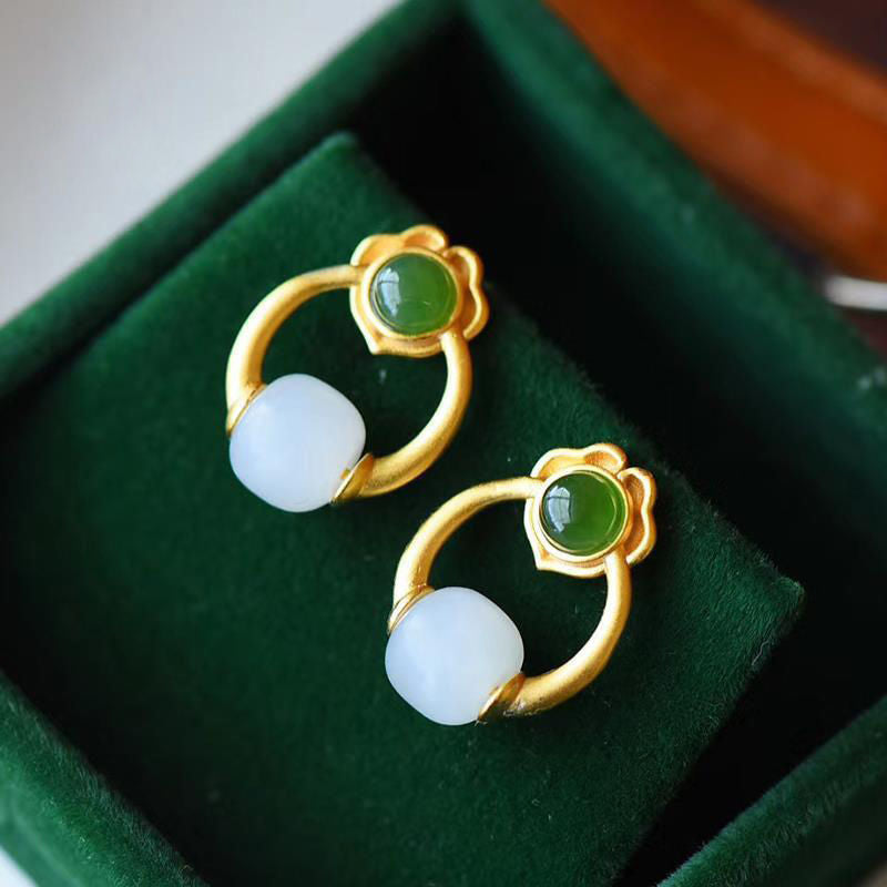 Delicate Artisan Silver Earring