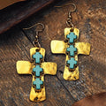 Delicate Artisan Gold Earring