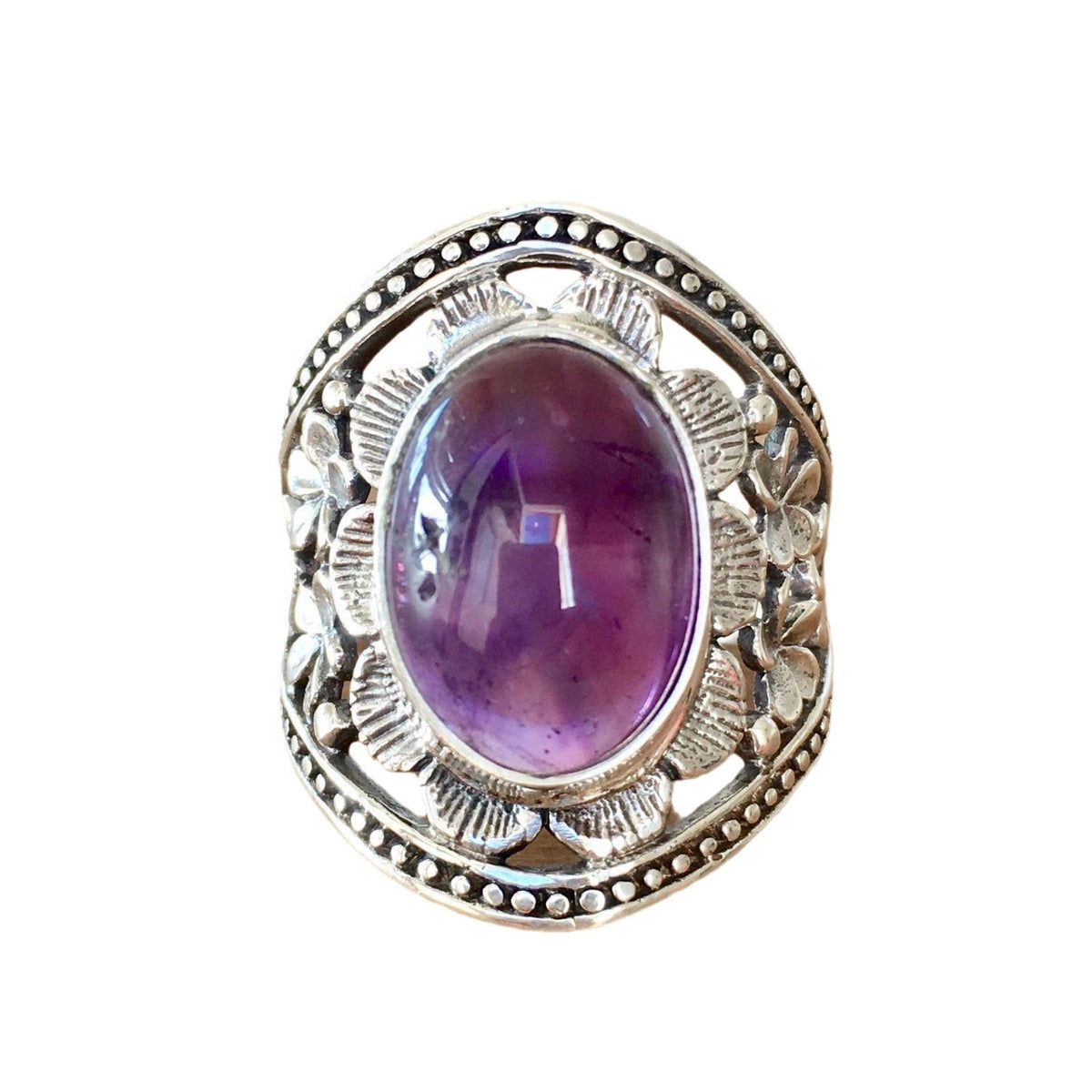 Delicate Artisan Silver Ring