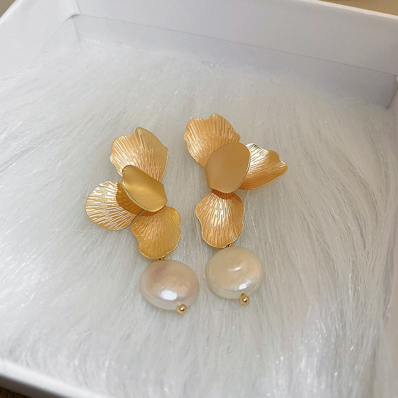 Vintage Handmade Pearl Earring