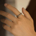 Delicate Artisan Gold Ring
