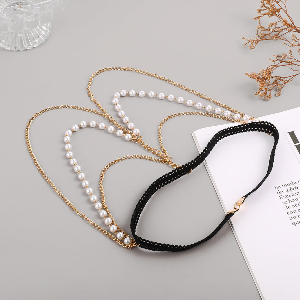 Classic Pearl Chain with Timeless Appeal