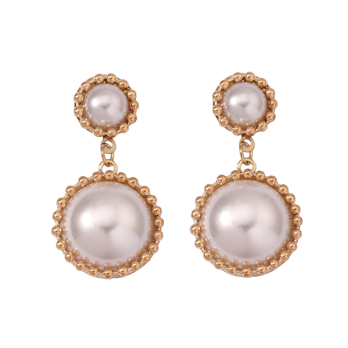 Delicate Artisan Pearl Earring
