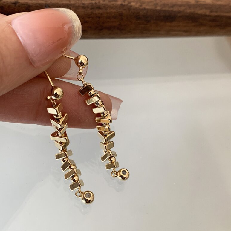 Delicate Artisan Silver Earring