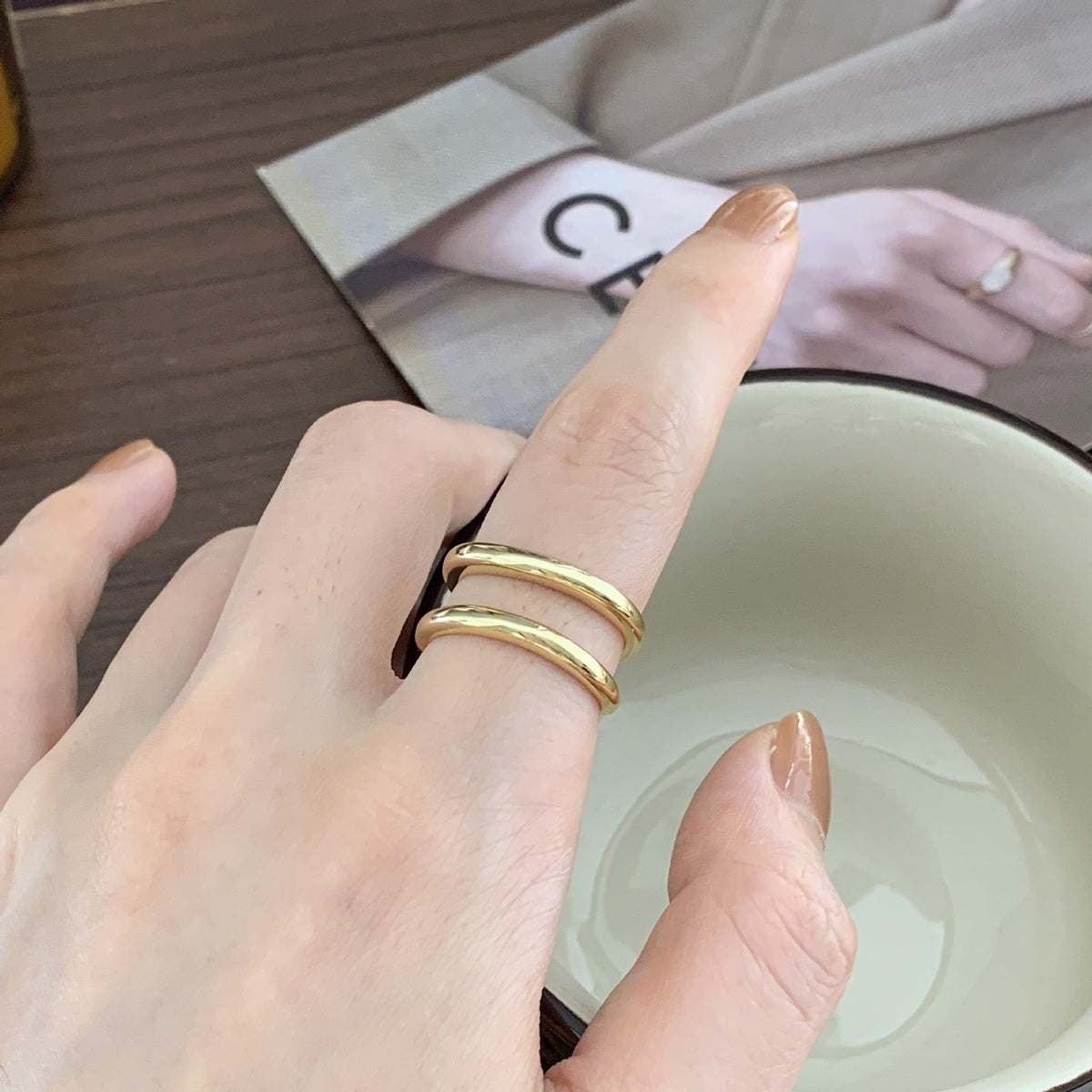 Delicate Artisan Ring