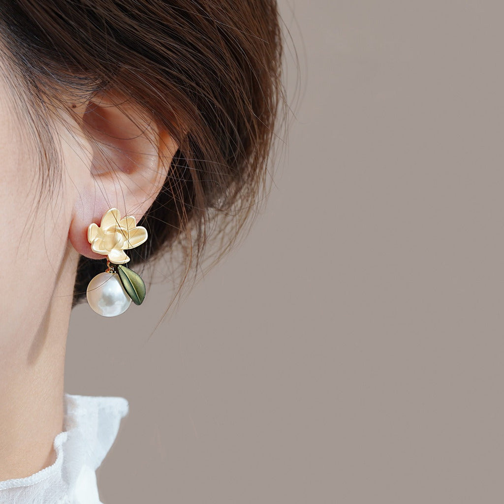 Vintage Handmade Pearl Earring