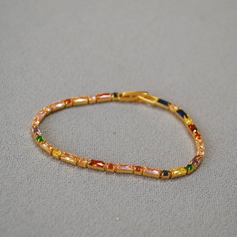 Delicate Artisan Gold Bracelet