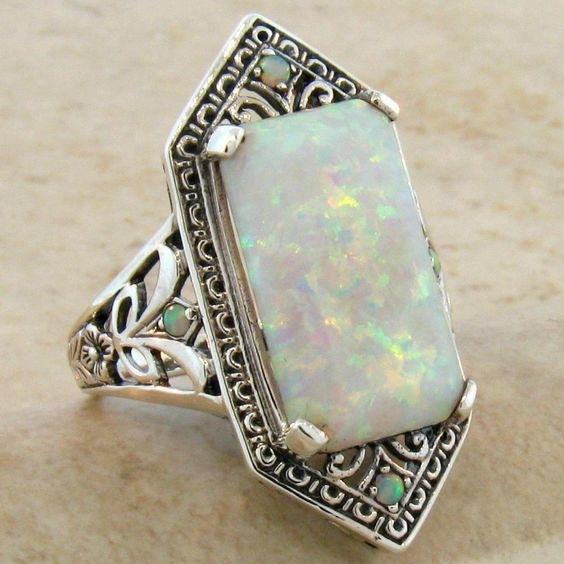 Romantic Silver Ring for Special Moments